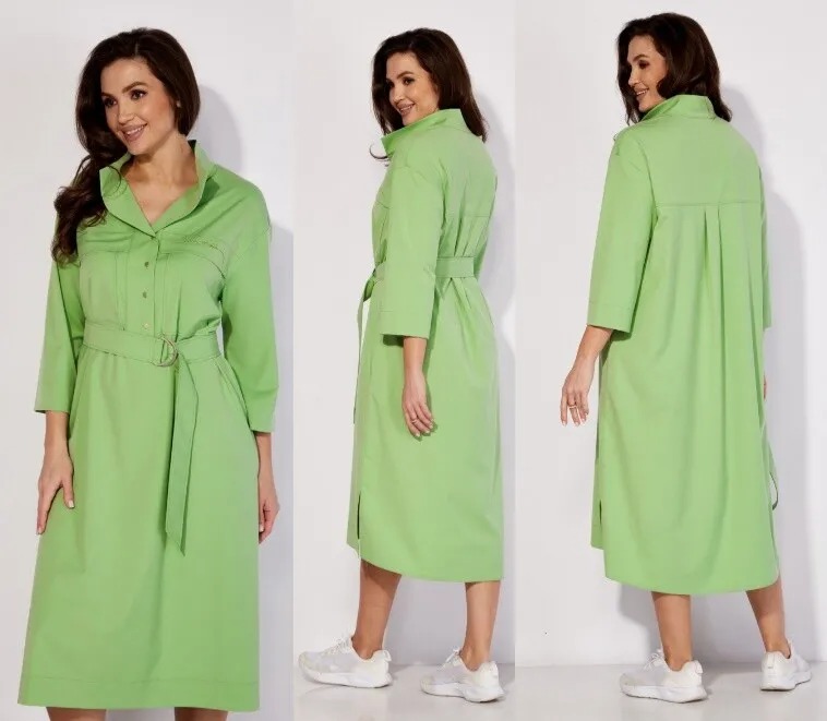 Платье, рубашка Taier 1267