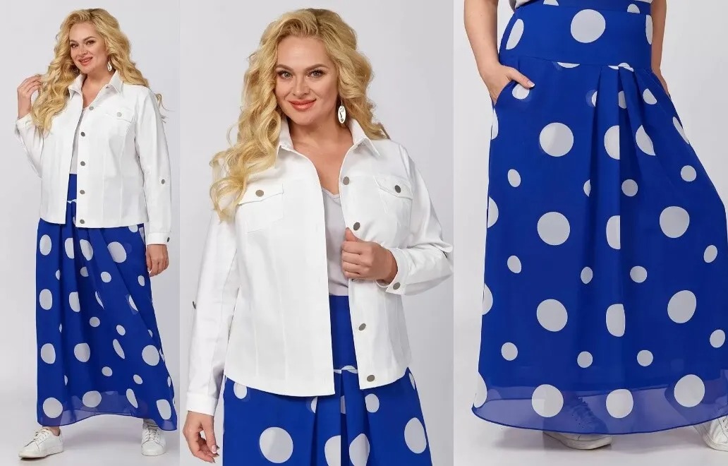 Комплект, жакет, юбка Algranda А3978-с