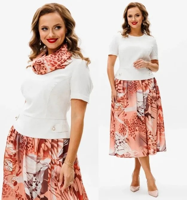 Комплект, блузка, юбка Urs 24-385-1