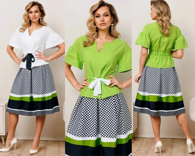 Комплект, жакет, юбка Мода Юрс 2688А