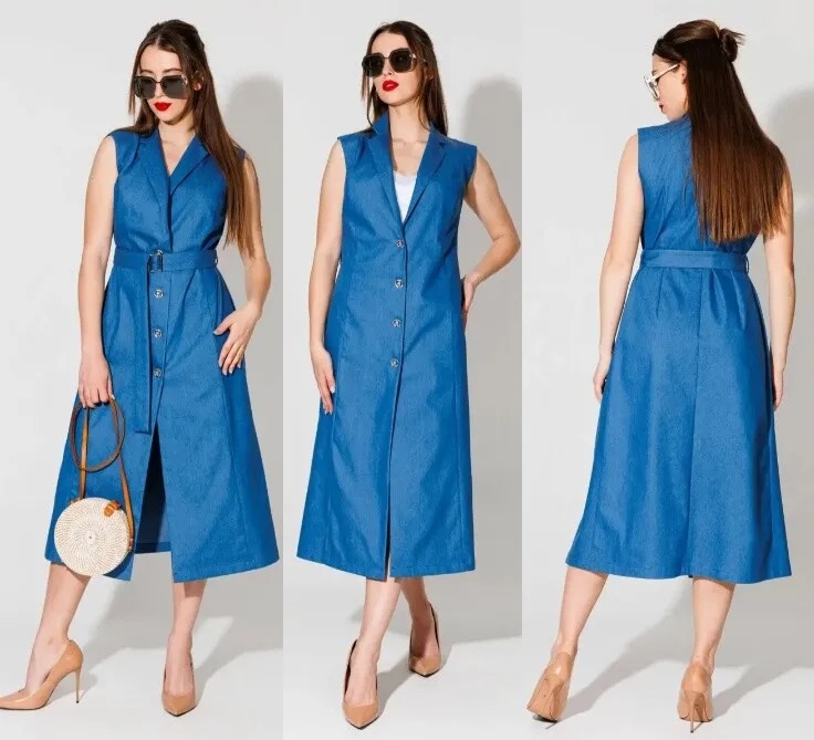 Платье, жилет NikVa 490.4