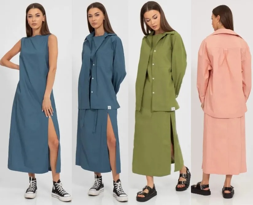 Комплект, блуза, платье Kivviwear 407313077