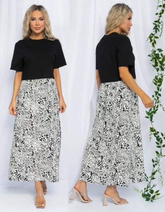 Платье, футболка LT Collection П13087-41М