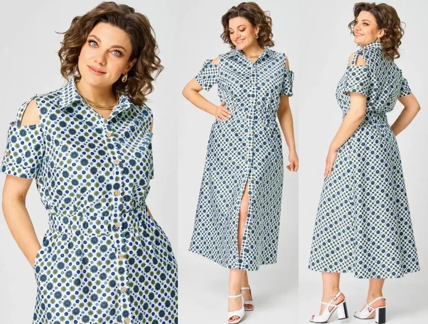 Платье, рубашка Angelina & Company 1221
