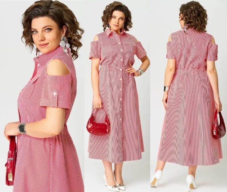 Платье, рубашка Angelina & Company 1223