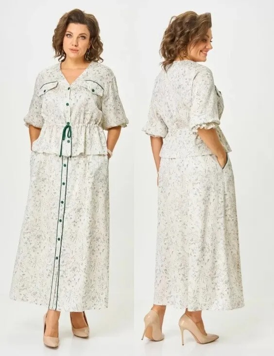 Костюм, блузка, юбка Svetlana-Style 2133