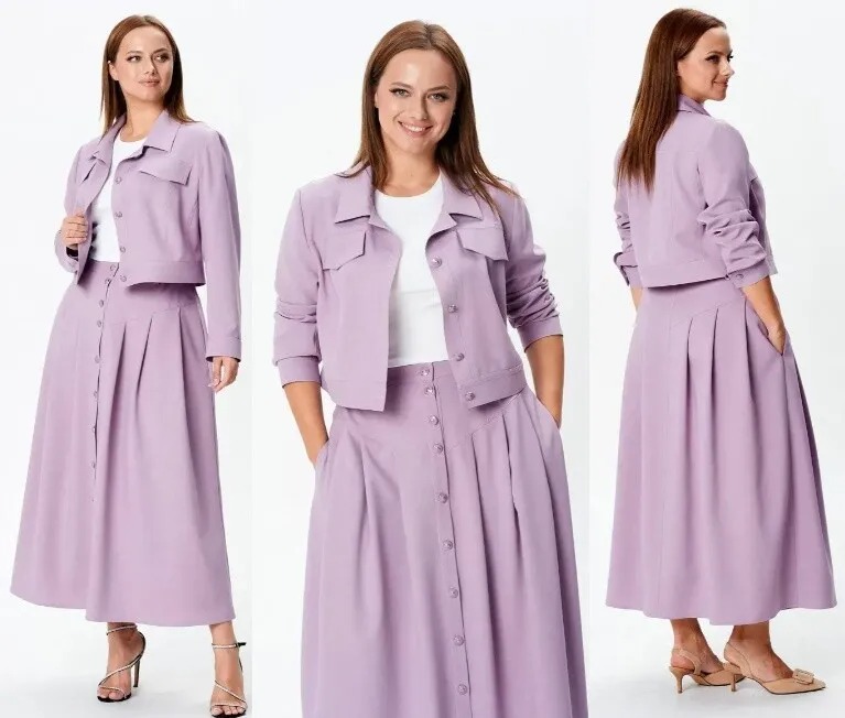 Жакет, юбка Liona Style 950