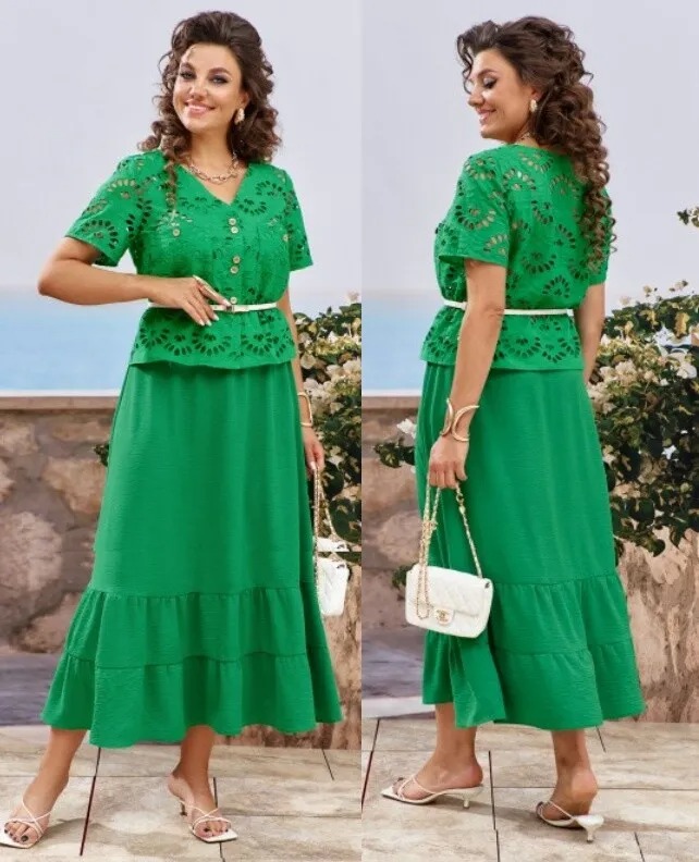 Комплект, блузка, юбка Vittoria Queen 25723