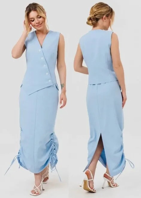 Костюм, жилет, юбка Ambera Style 2123