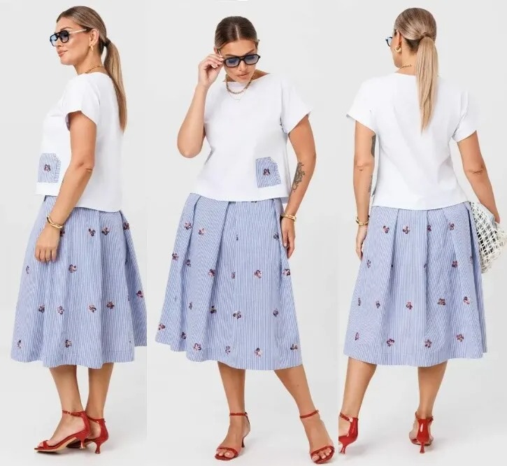 Комплект, юбка Anastasia 1248.1