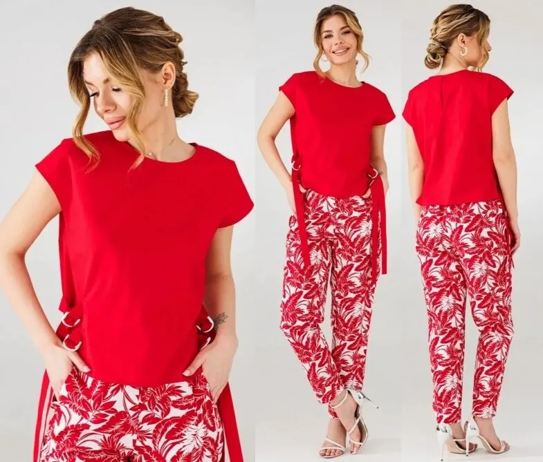 Комплект, блузка, брюки Faufilure C1569