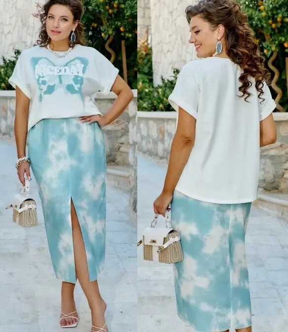 Комплект, блуза, юбка Vittoria Queen 29223