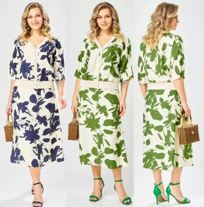 Комплект, юбка, блуза Твой Имидж 2387/2386