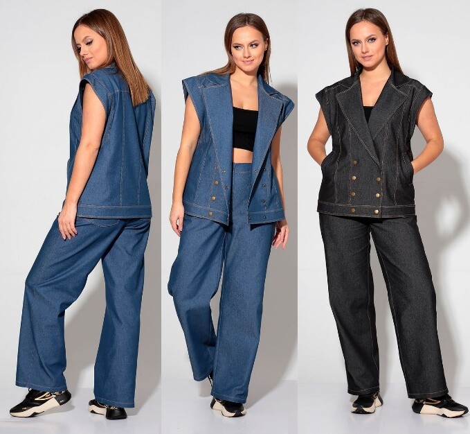 Комплект, жилет, брюки Liona Style 868