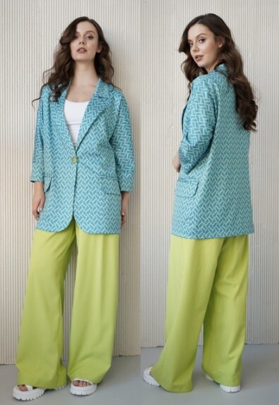 Жакет, брюки LadisLine 1428