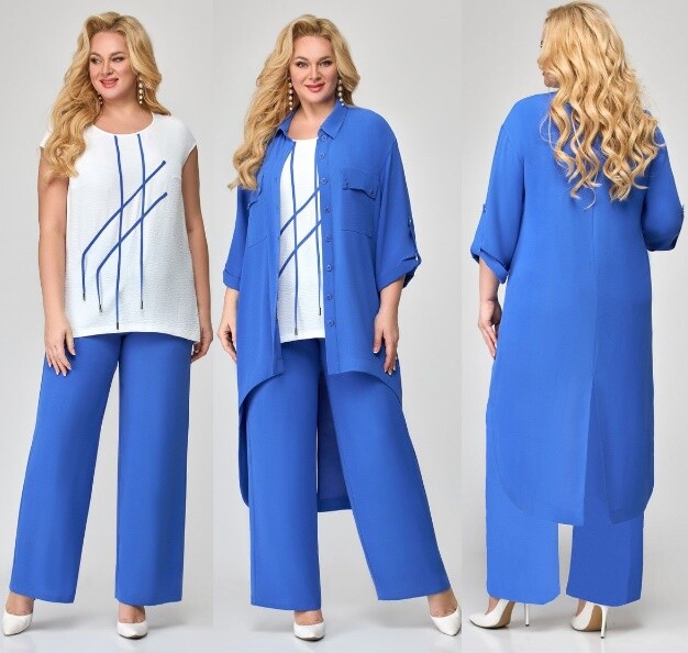 Костюм, кардиган, брюки, блузка Svetlana-Style 1770