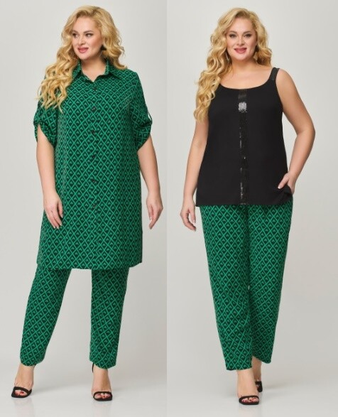 Комплект, кардиган, брюки, топ Svetlana-Style 1880