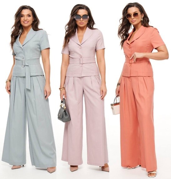 Комплект, жакет, брюки Beautiful&Free 6002