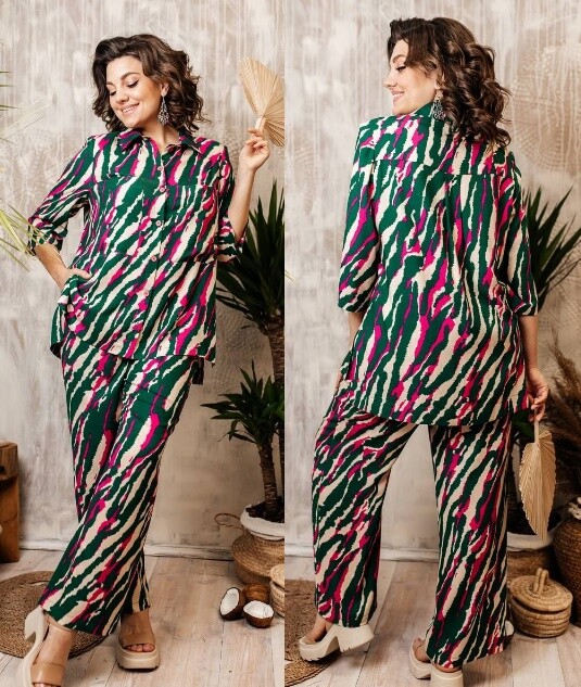 Костюм, блузка, брюки Romanovich Style 2-2488