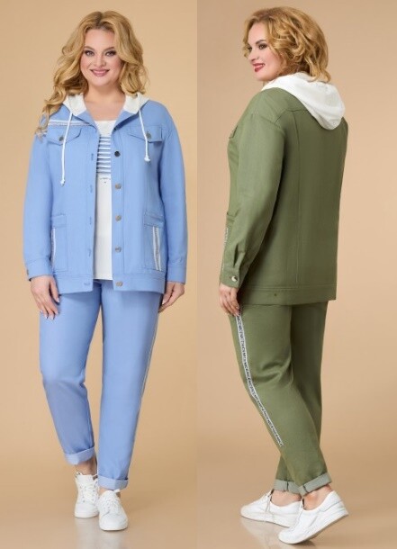 Костюм, куртка, брюки, туника Svetlana-Style 1569