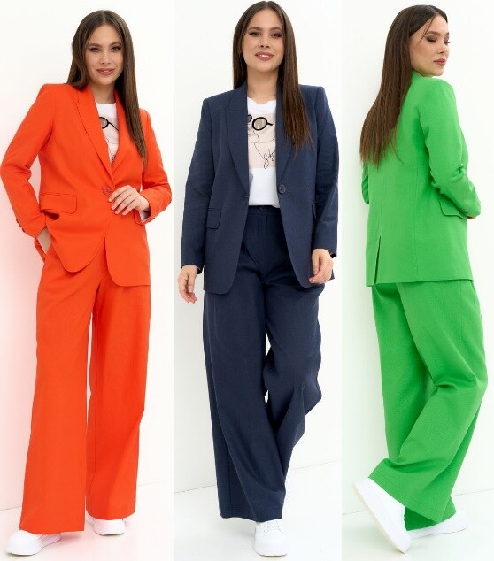 Комплект, жакет, брюки Магия Моды 2224