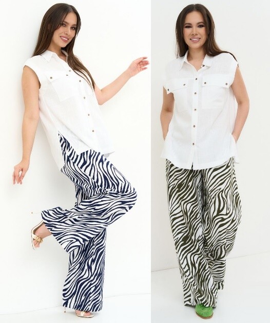 Комплект, блуза, брюки Магия Моды 2237