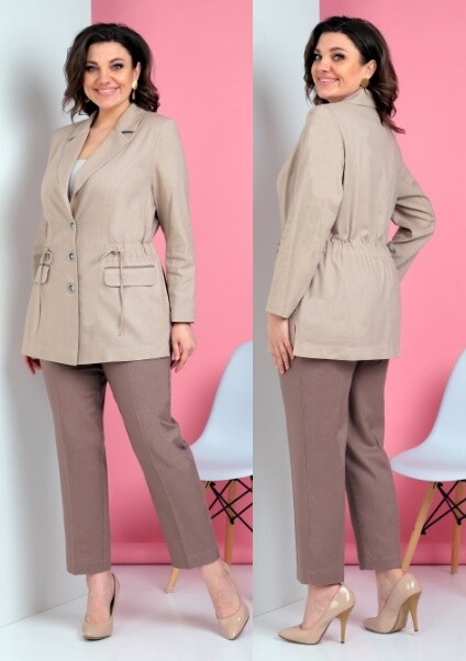 Комплект, брюки, жакет Ивелта Плюс 2981