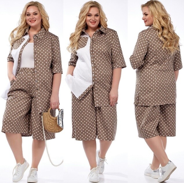 Костюм, блузка, шорты Belinga 2266