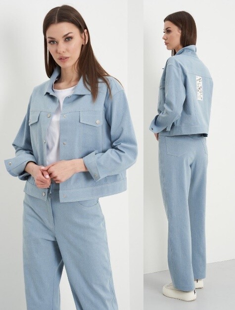 Джинсы, брюки Fantazia Mod 4534