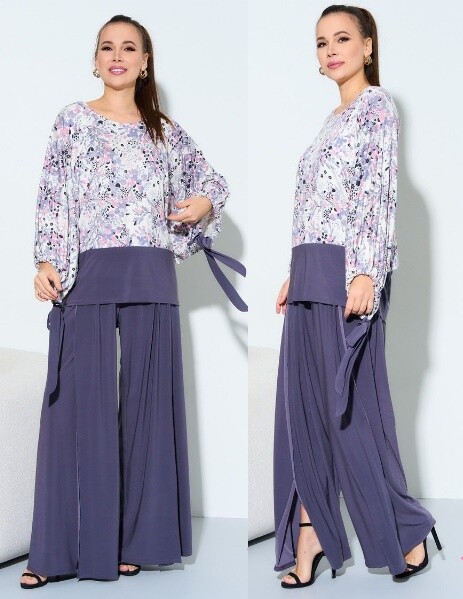 Комплект, блуза, брюки Anastasia 978