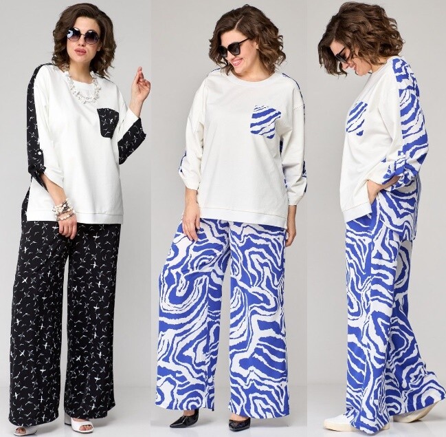 Блуза, брюки Eva Grant 183А