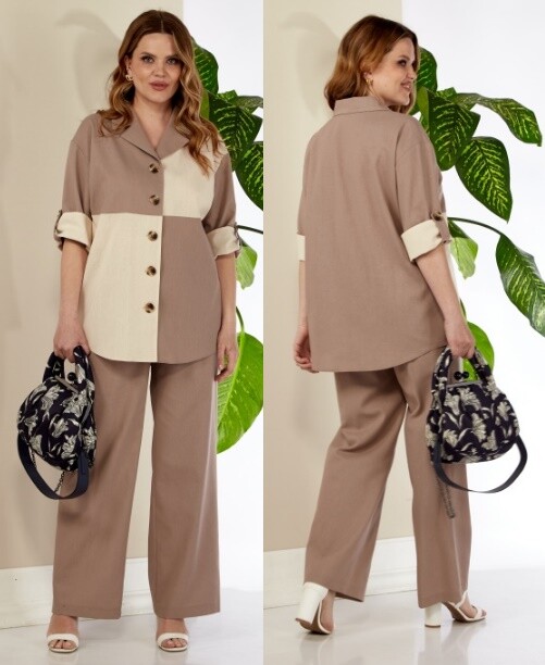 Комплект, жакет, брюки Anastasia 1000