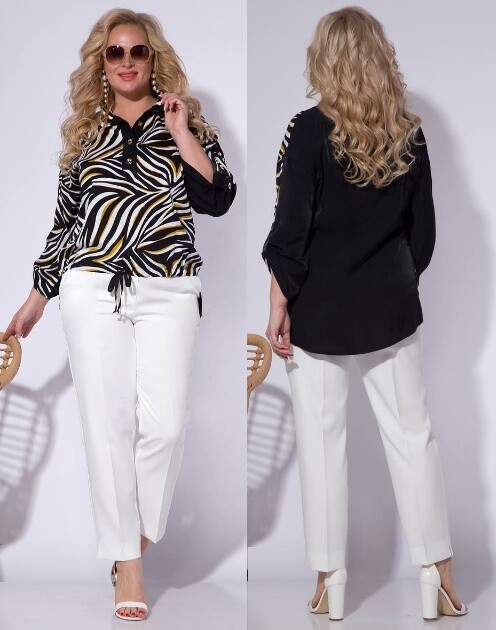 Комплект, блуза, брюки Liliana 1189БрЛ