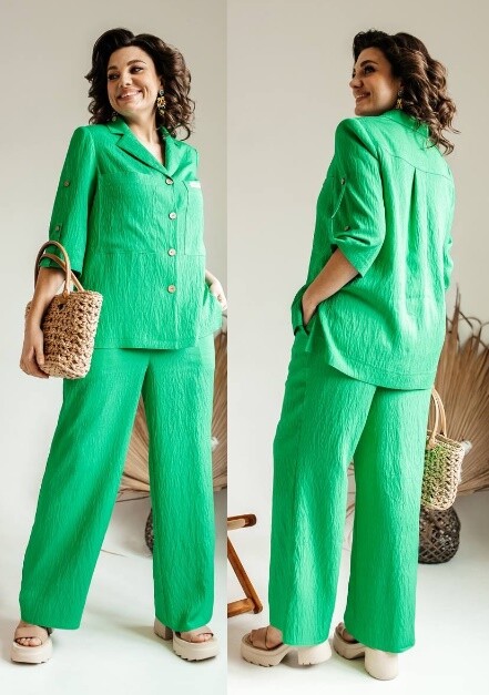 Костюм, брюки, блузка Romanovich Style 2-2487