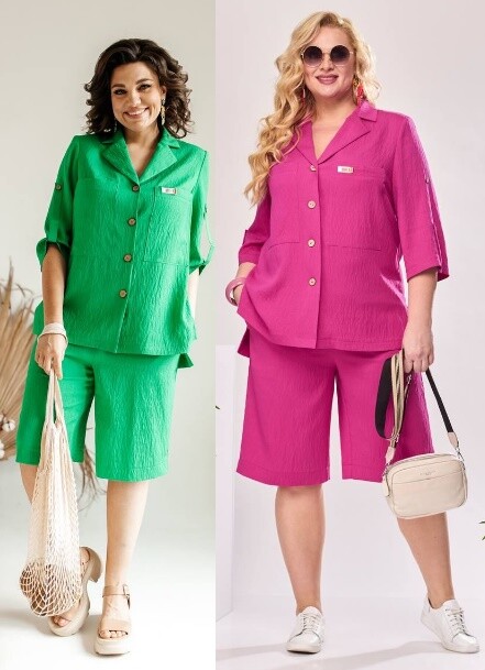 Блуза, шорты, блузка Romanovich Style 2-2489