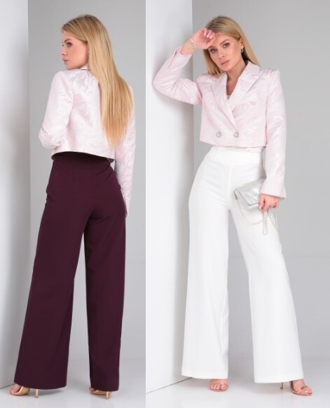 Комплект, жакет, брюки, топ Doggi 2887