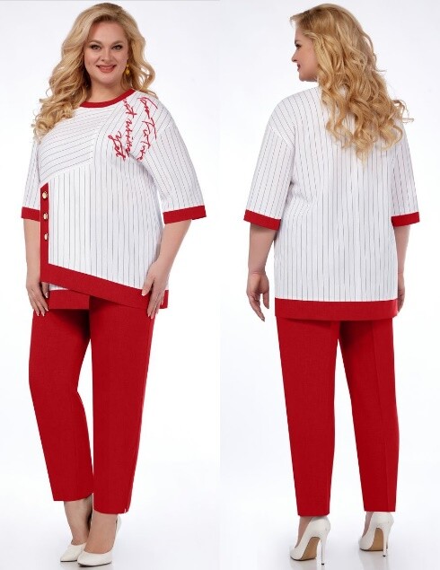 Комплект, блузка, брюки Милора-Стиль 1106К