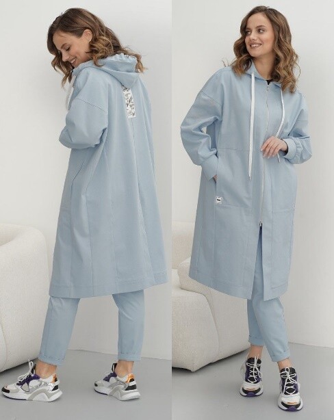 Брюки, тренч Fantazia Mod 4476