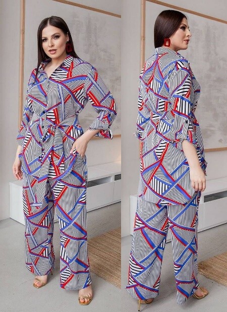 Комплект, туника, брюки ASV 2609