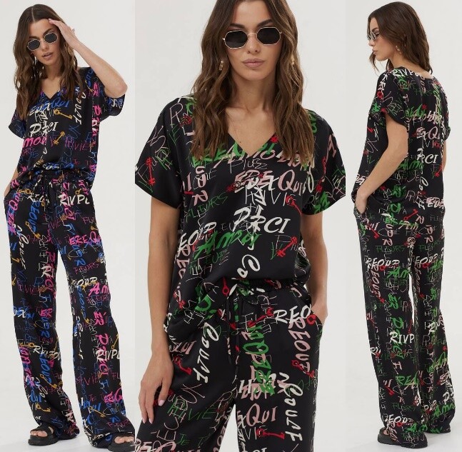 Комплект, блузка, брюки Lyushe 3485/3490