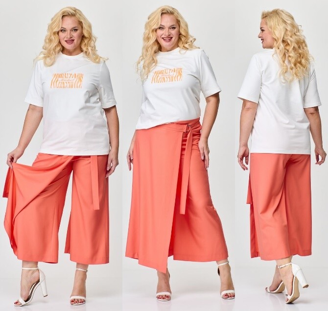 Комплект, футболка, брюки Michel Chic 1336К