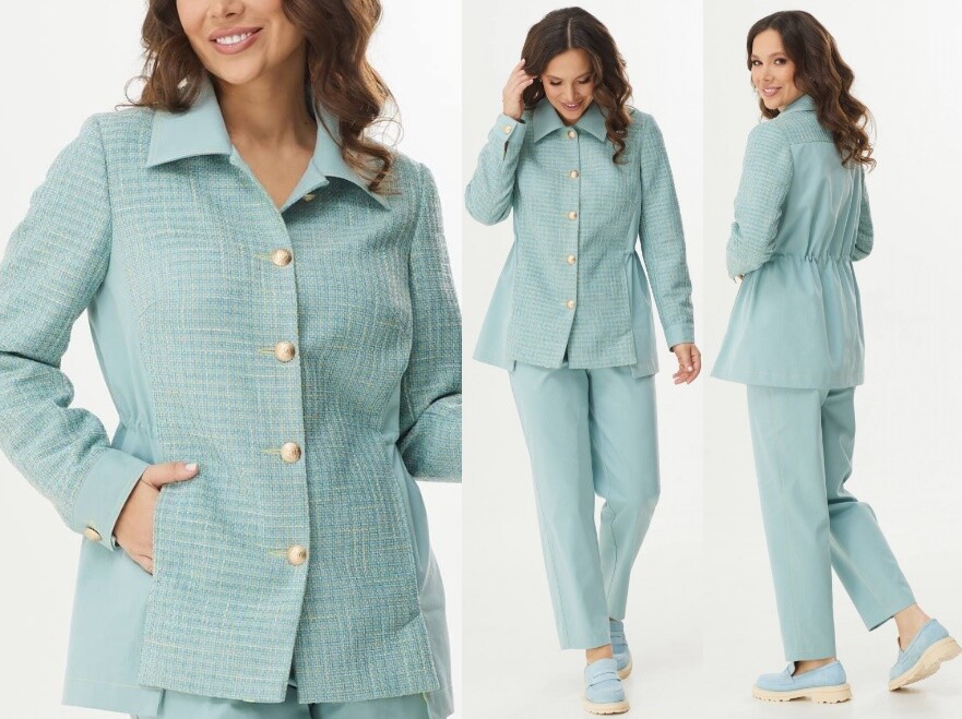 Комплект, жакет, брюки Магия Моды 2391