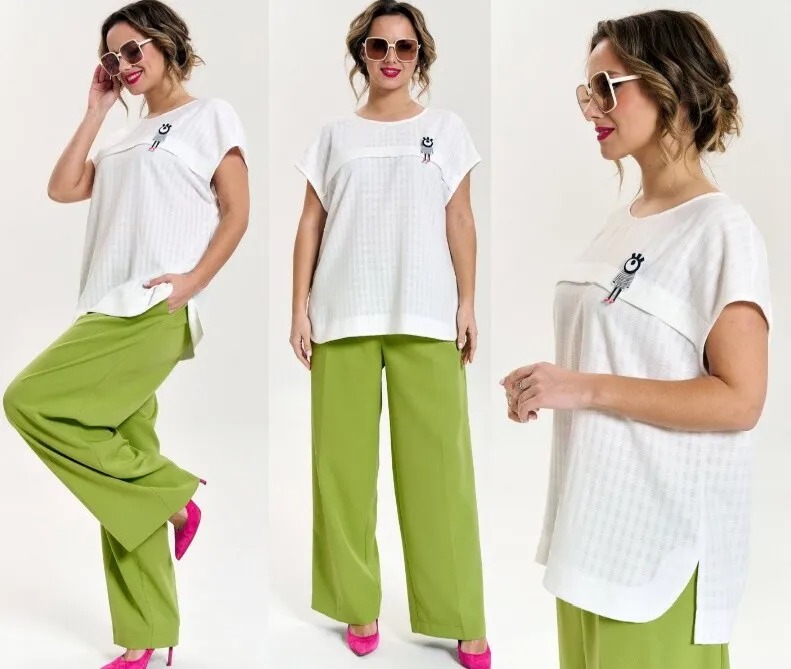 Комплект, блузон, брюки Sova 11219