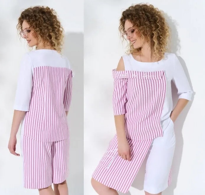 Костюм, юбка, блуза, шорты Euromoda 508