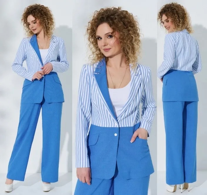 Костюм, жакет, брюки Euromoda 507