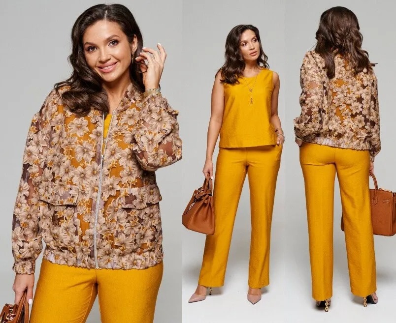 Комплект, брюки, топ Beautiful&Free 6140/2