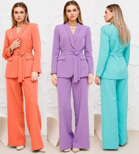 Костюм, жакет, брюки Ambera Style 2041