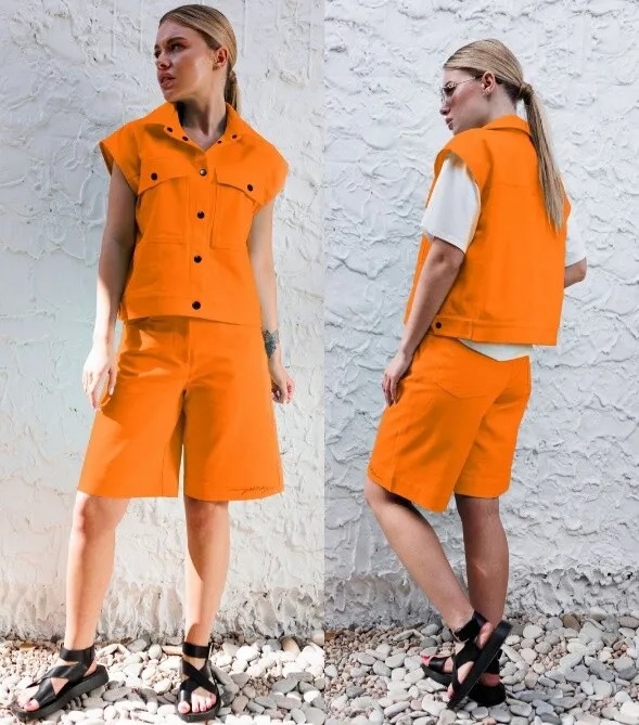 Жилет, шорты Ambera Style 2026
