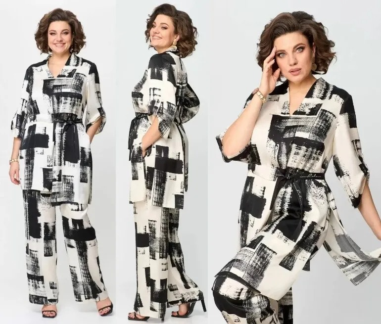Комплект, брюки Koketka i K 1140