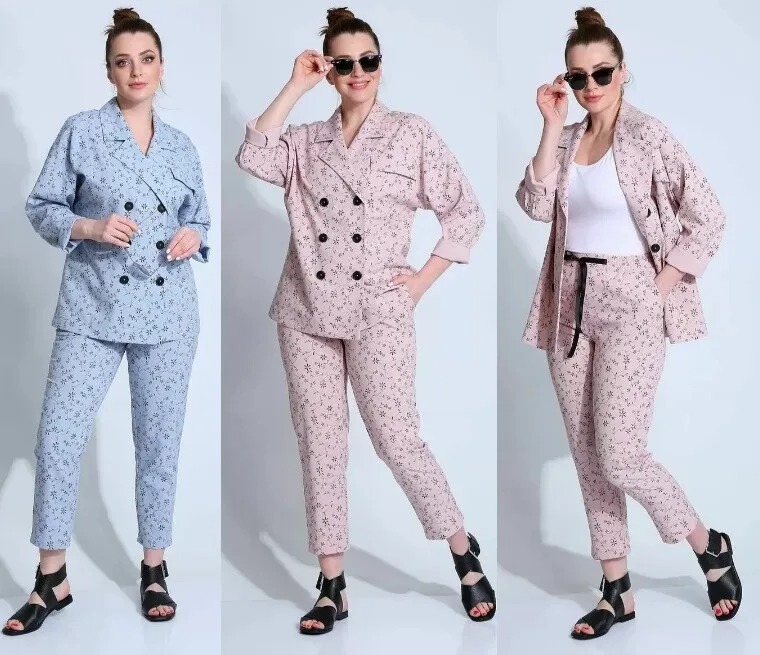 Костюм, жакет, брюки Liona Style 789